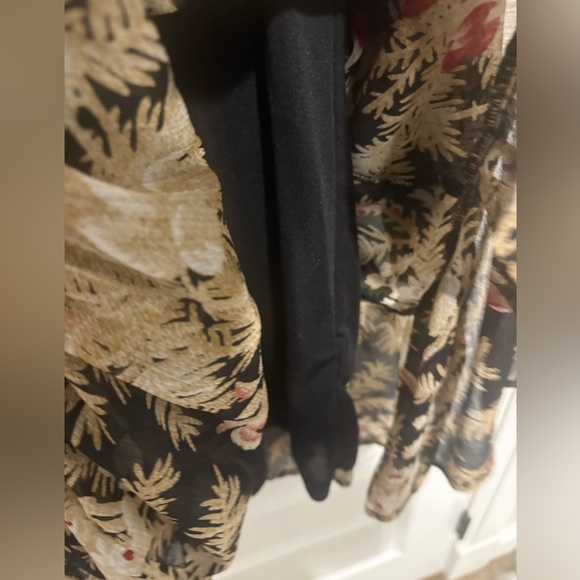 H&M Tiered Floral Dress Size XL - Picture 4 of 6